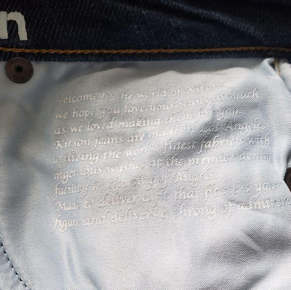 Kitson dark denim shorts "Dare me" size 27 - Picture 7 of 7